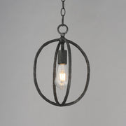 Martel 1 Light Mini Pendant in Blacksmith