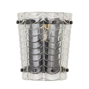Ruche Half Wall Sconce in Bronze
