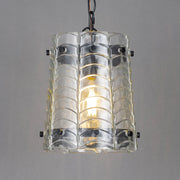 Ruche 1 Light Pendant in Bronze