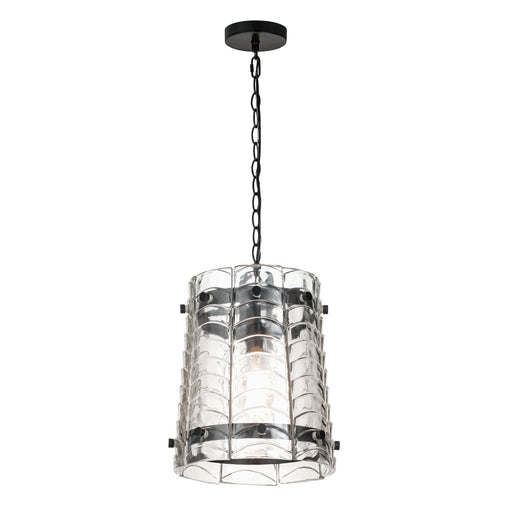 Ruche 1 Light Pendant in Bronze