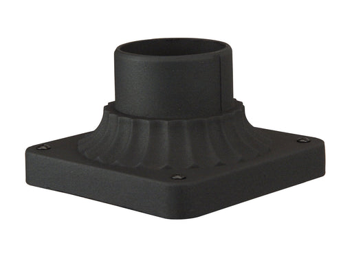 Pole Adapter Cast Post Head Adapter in Textured Matte Black