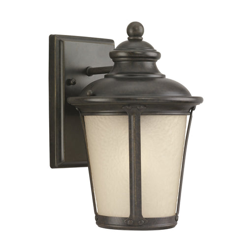 Cape May 10.5" Outdoor Wall Lantern in Burled Iron