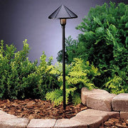 Six Groove 22.75" Path and Spread Light in Textured Black