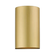 Bond Small Outdoor ADA Wall Sconce in Satin Gold