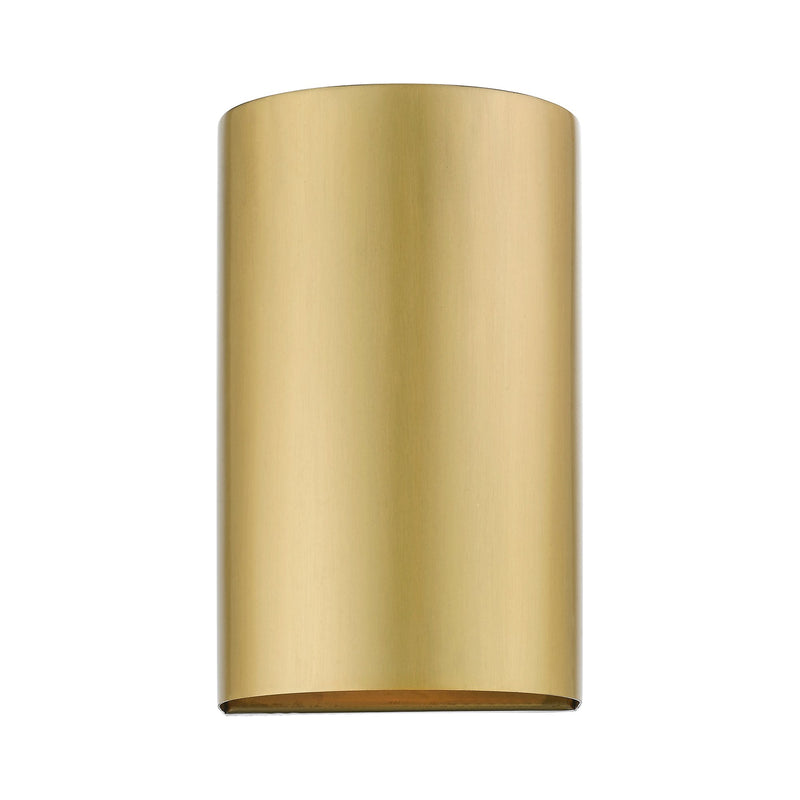 Bond Small Outdoor ADA Wall Sconce in Satin Gold