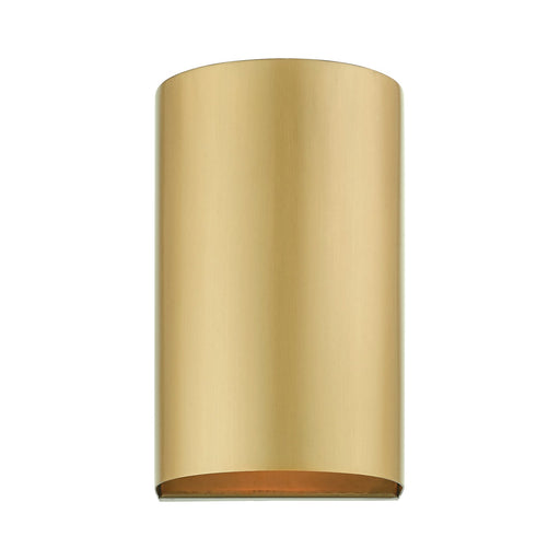 Bond Small Outdoor ADA Wall Sconce in Satin Gold