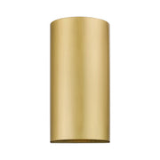 Bond Medium Outdoor ADA Wall Sconce in Satin Gold