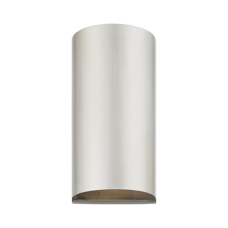 Bond Medium Outdoor ADA Wall Sconce in Brushed Nickel