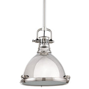 Pelham Medium Pendant in Polished Nickel
