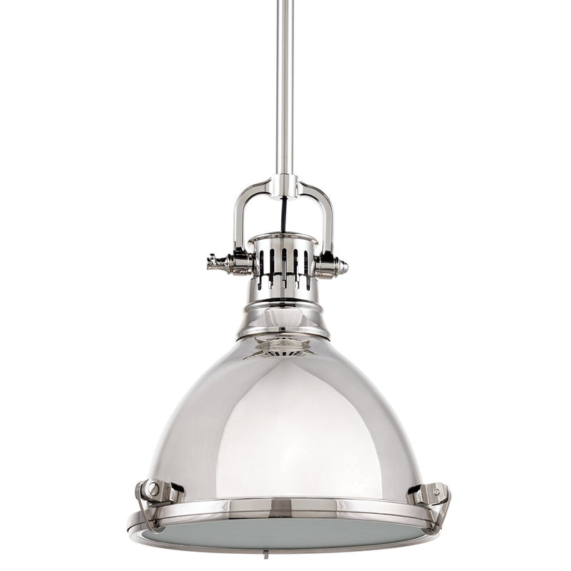 Pelham Medium Pendant in Polished Nickel