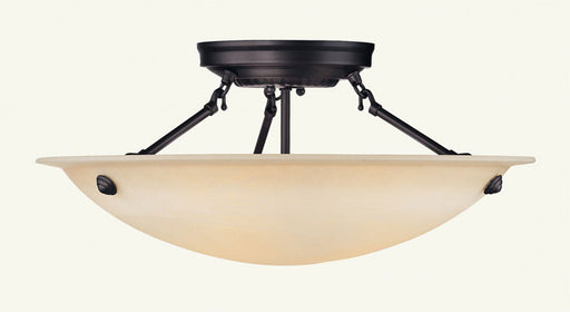 Oasis 3 Light Ceiling Mount in Bronze