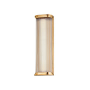 Newburgh Small Bath Sconce in Aged Brass