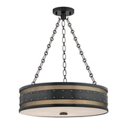 Gaines 4-Light Pendant in Aged Brass/old Bronze