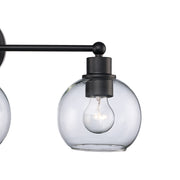 Grand 3-Light 25.4" Vanity Light in Black