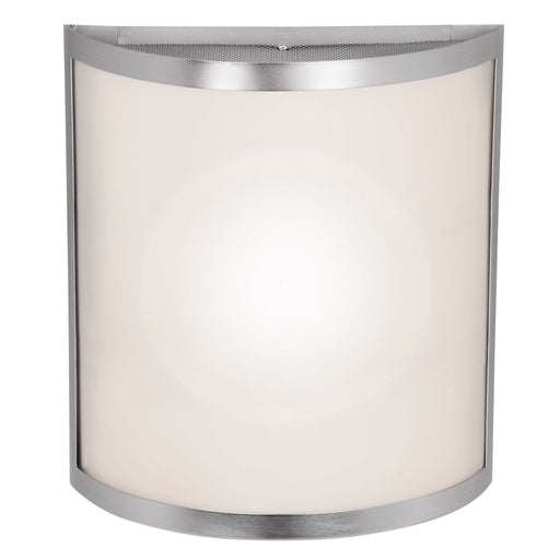 Artemis Basic 2-Light Wall Sconce in Brushed Steel