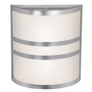 Artemis Centro 2-Light Wall Sconce in Brushed Steel