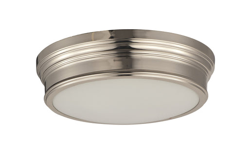 Fairmont 2 Light Flush Mount in Natural Aged Brass