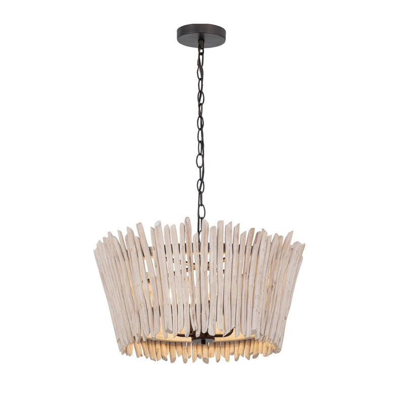 Baywood 24" 4 Light Pendant in Textured Bronze