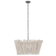 Baywood 24" 4 Light Pendant in Textured Bronze