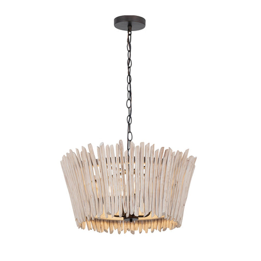 Baywood 24" 4 Light Pendant in Textured Bronze