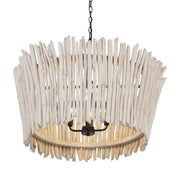 Baywood 30" 5 Light Pendant in Textured Bronze