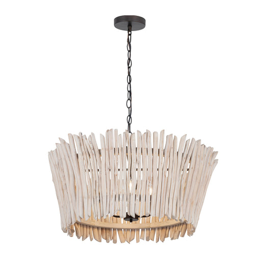 Baywood 30" 5 Light Pendant in Textured Bronze