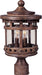 3137CDSE - Santa Barbara Cast 3-Light Outdoor Pole/Post Lantern in Sienna with Seedy Glass by Maxim Lighting