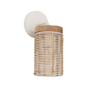 Vannerie 1 Light Wall Sconce in Ecru