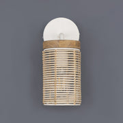 Vannerie 1 Light Wall Sconce in Ecru