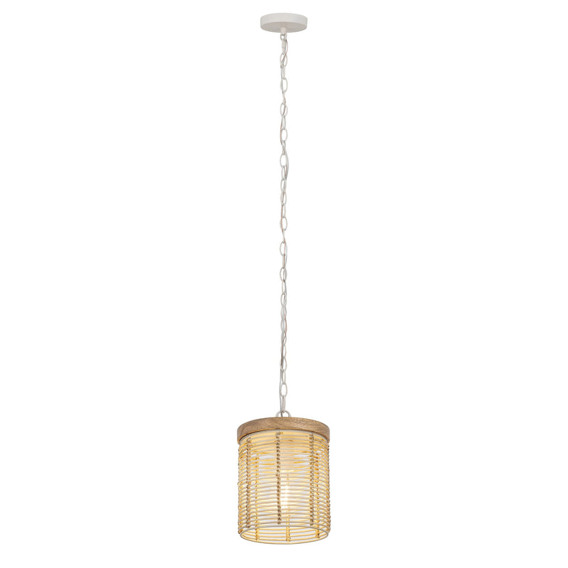 Vannerie 1 Light Large Pendant in Ecru