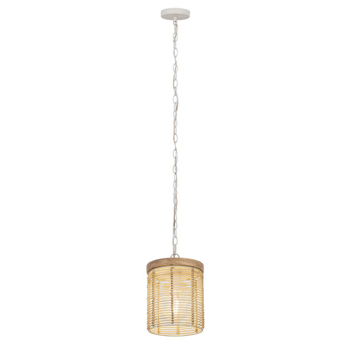 Vannerie 1 Light Large Pendant in Ecru