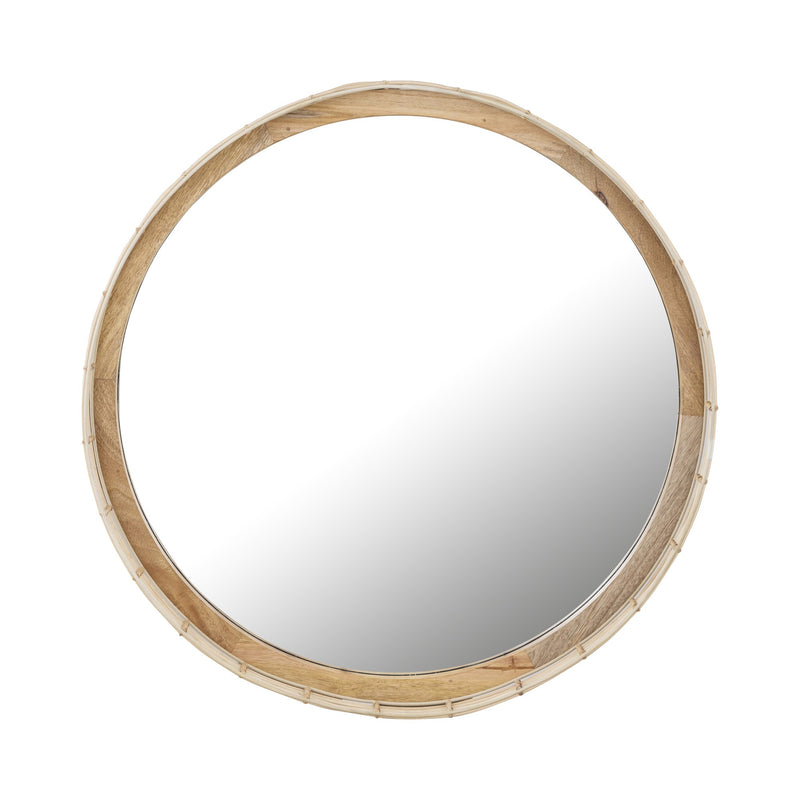 Vannerie Mirror in Ecru