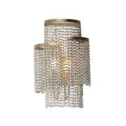 Fontaine 2 Light Wall Sconce in Golden Silver