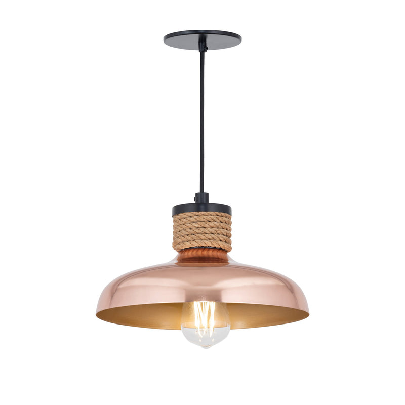 Bingham Small Pendant in Copper