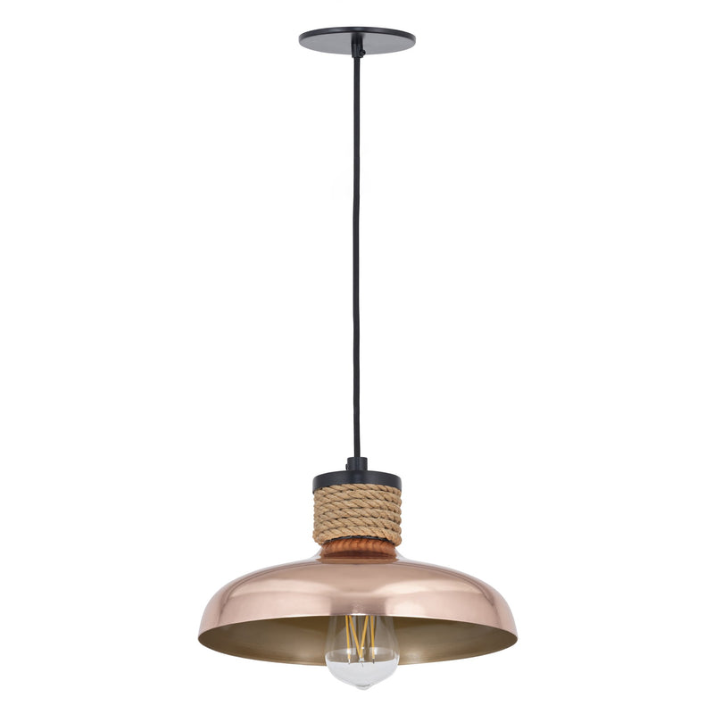 Bingham Small Pendant in Copper