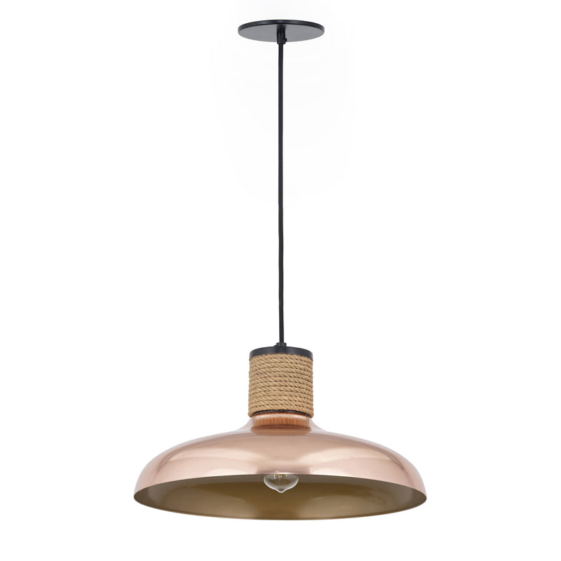 Bingham Large Pendant in Copper