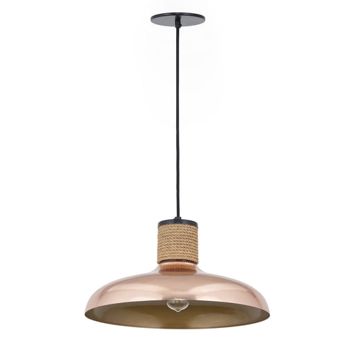 Bingham Large Pendant in Copper