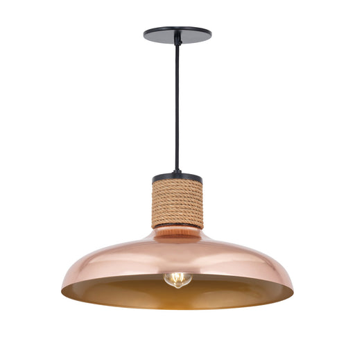 Bingham Large Pendant in Copper