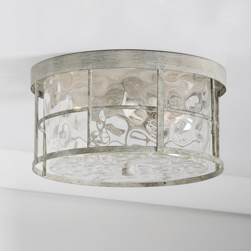 Bristol 2-Light Flush Mount in Mystic Sand