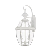 Monterey 2-Light Medium Outdoor Wall Lantern in White