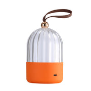 Lunari LED Table Lamp in Matte Orange
