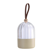 Lunari LED Table Lamp in Matte White