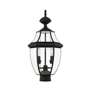 Monterey 2-Light Medium Outdoor Post Light in Black