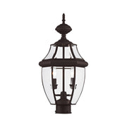 Monterey 2-Light Medium Outdoor Post Light in Bronze