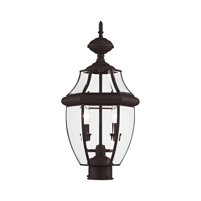 Monterey 2-Light Medium Outdoor Post Light in Bronze