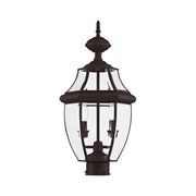 Monterey 2-Light Medium Outdoor Post Light in Bronze