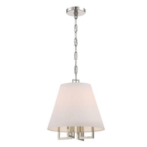 Westwood 4 Light 13.5" Chandelier in Polished Nickel