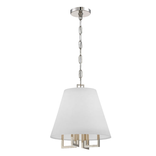 Westwood 4 Light 13.5" Chandelier in Polished Nickel