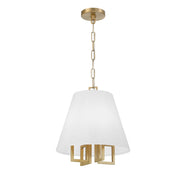 Westwood 4 Light 13.5" Chandelier in Vibrant Gold