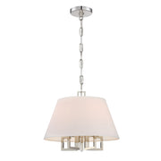 Westwood 5 Light 16" Chandelier in Polished Nickel